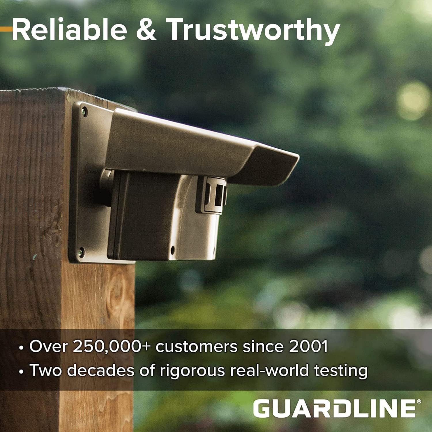 Guardline Wireless Driveway Alarm – Motion Sensor Alarm Set with 4 Sensors and 1 Receiver – 500 Foot Range – Weatherproof, Outdoor Security Alert System for Home & Property? - Image 7