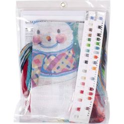 Alternative view of Dimensions Snowman Needlepoint Kit | Michaels