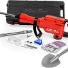 XtremepowerUS 61116-XP Jack Hammer w/Chisel & Shovel Bits Heavy Duty Electric 2200W Demolition Construction Concrete Breaker Punch Drill