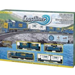 Bachmann Trains Coastliner – HO Scale Ready to Run Electric Train Set
