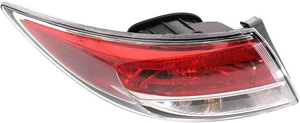 For Mazda 6 Tail Light Assembly 2009 10 11 12 2013 Driver and Passenger Side Pair/Set | Halogen | MA2804108 + MA2805108 | GS3L51160H + GS3L51150J - Image 5